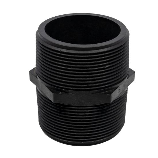 Image de Mamelon 3" Fileté Mâle x Mâle NPT en Polypropylène Renforcé