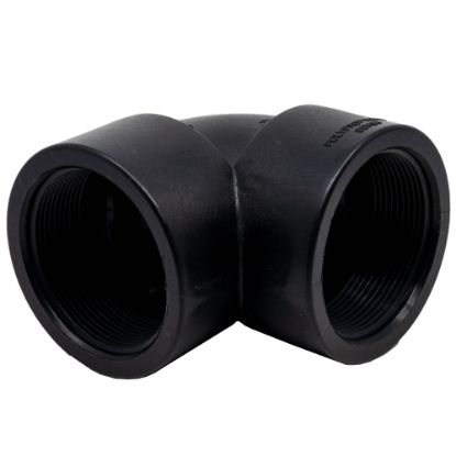 Picture of 2" Reinforced Polypropylene Elbow 90° Female x Female NPT