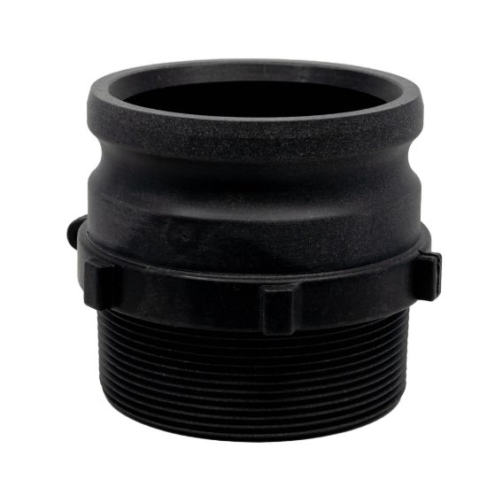 Picture of 4" Male Camlock x Male NPT Thread, Reinforced Polypropylene