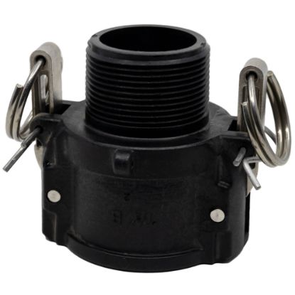 Picture of 1-1/2" Female Camlock x Male NPT Thread, Reinforced Polypropylene