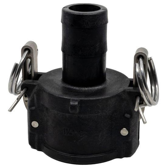 Image de Adaptateur 1-1/4" Camlock Femelle x Barbillon en Polypropylène Renforcé