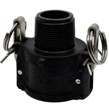 Picture of 1-1/4" Female Camlock x Male NPT Thread, Reinforced Polypropylene