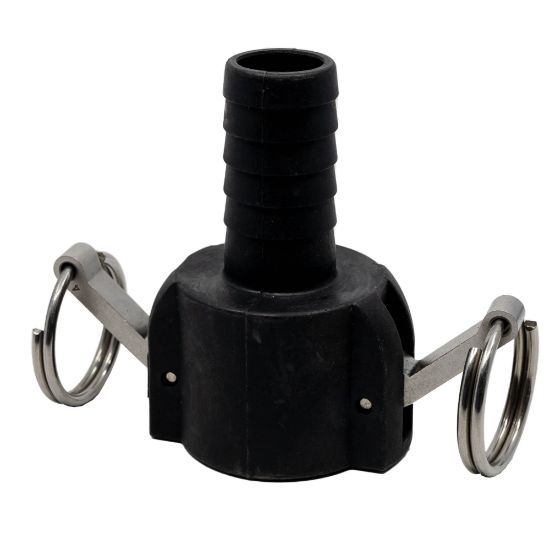 Image de Adaptateur 1" Camlock Femelle x Barbillon en Polypropylène Renforcé