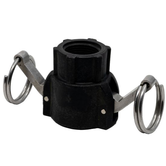 Image de Adaptateur 3/4" Camlock Femelle x Fileté Femelle NPT en Polypropylène Renforcé