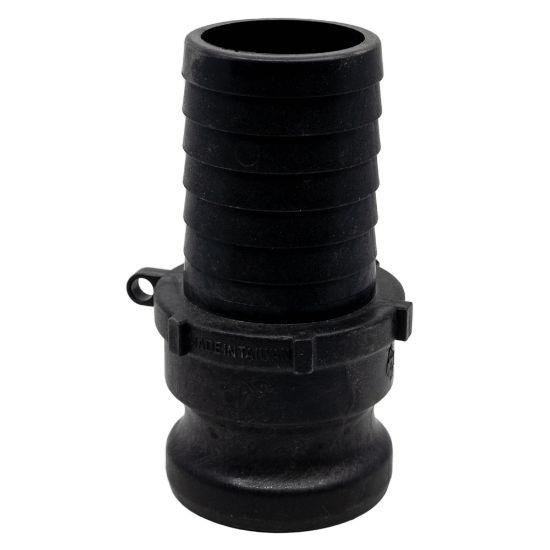 Picture of 2" Male Camlock x Hose Barb, Reinforced Polypropylene