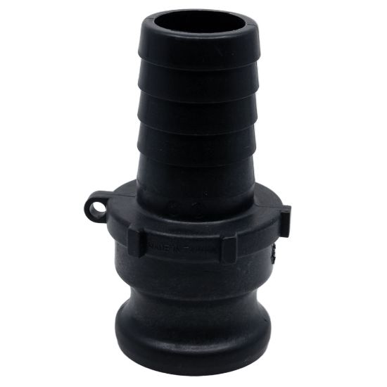 Picture of 1-1/2" Male Camlock x Hose Barb, Reinforced Polypropylene