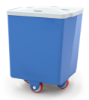 Chariot Grade Alimentaire avec son Couvercle