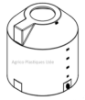 300 Gallons Vertical Plastic Tank