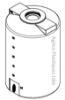 Réservoir Vertical Plastique 400 Litres