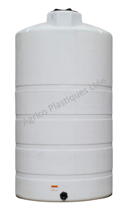 Réservoir Vertical Plastique 1500 Gallons