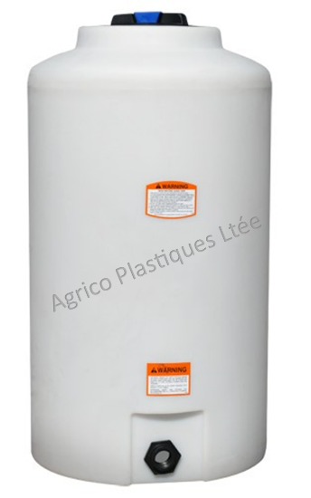 Réservical Vertical Plastique 65 Gallons 45192