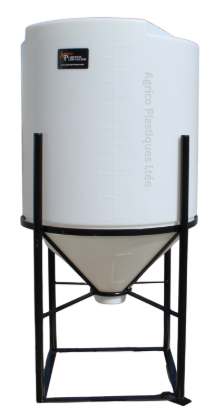 Réservoir conique de 400 litres